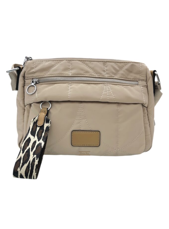 Bolso leo beige