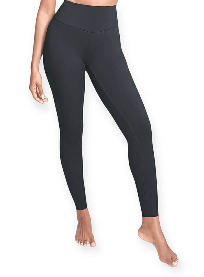 Legging cross gris pelo