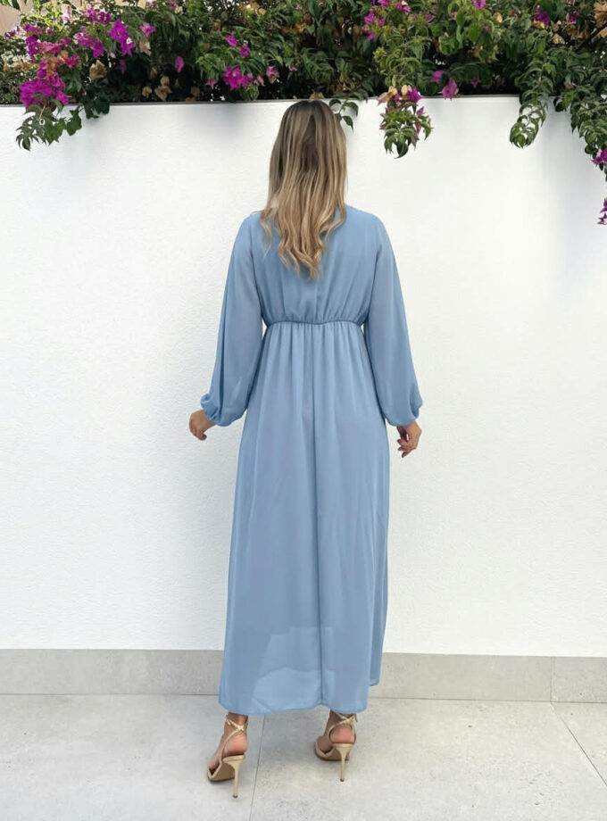 Vestido Diana celeste