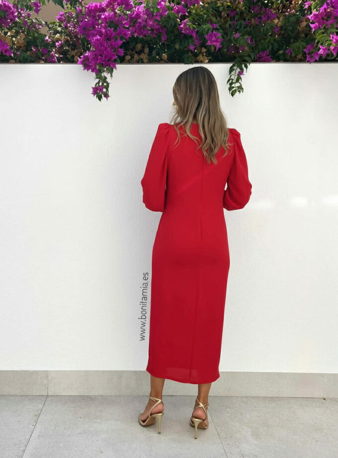 Vestido Nataly rojo