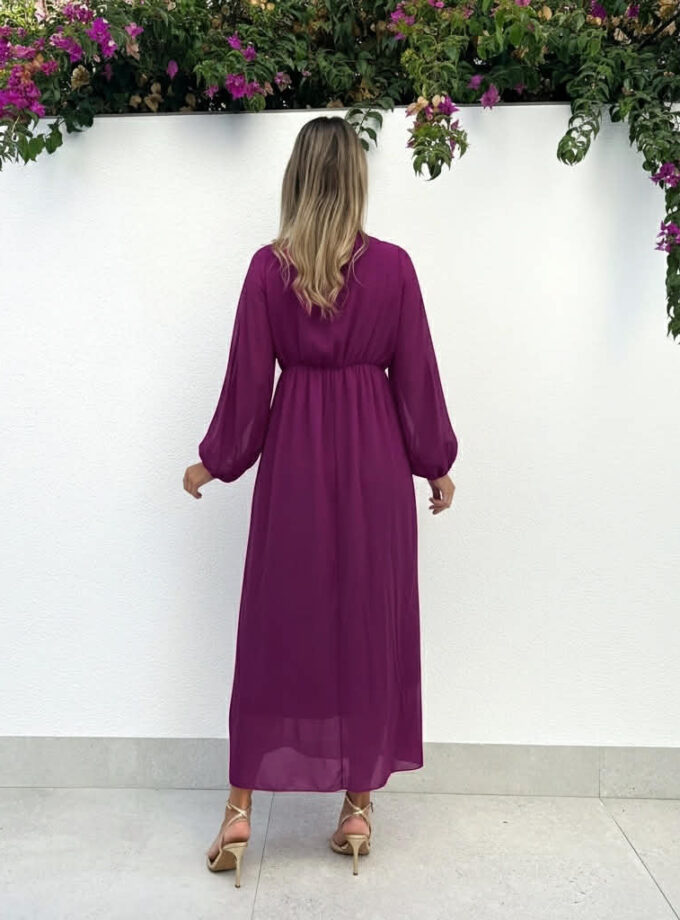 Vestido Diana buganvilla