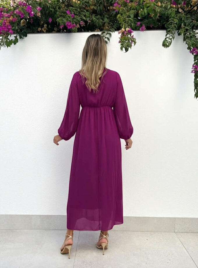 Vestido Diana buganvilla