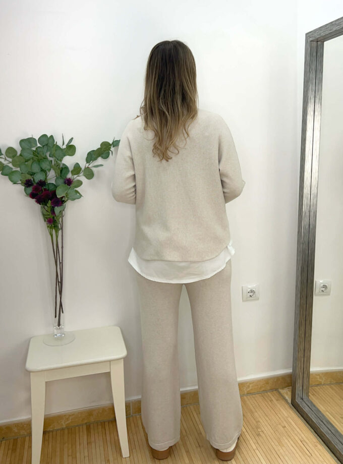 Conjunto Safari beige