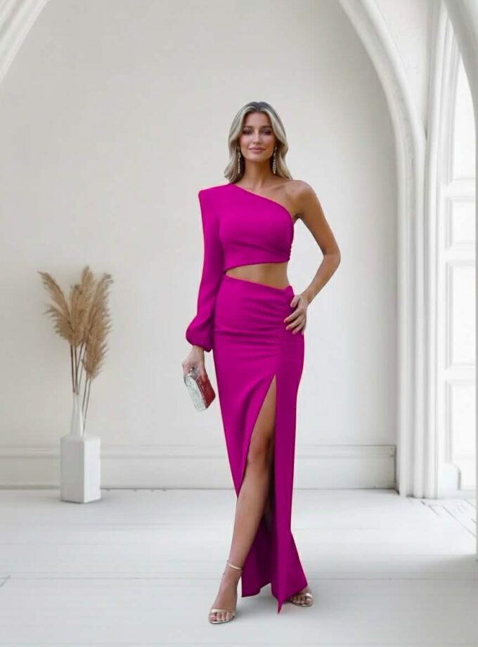 Vestido Kendal buganvilla