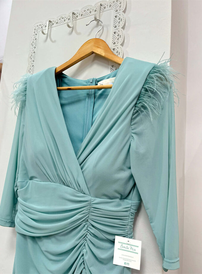 Vestido tul empolvado