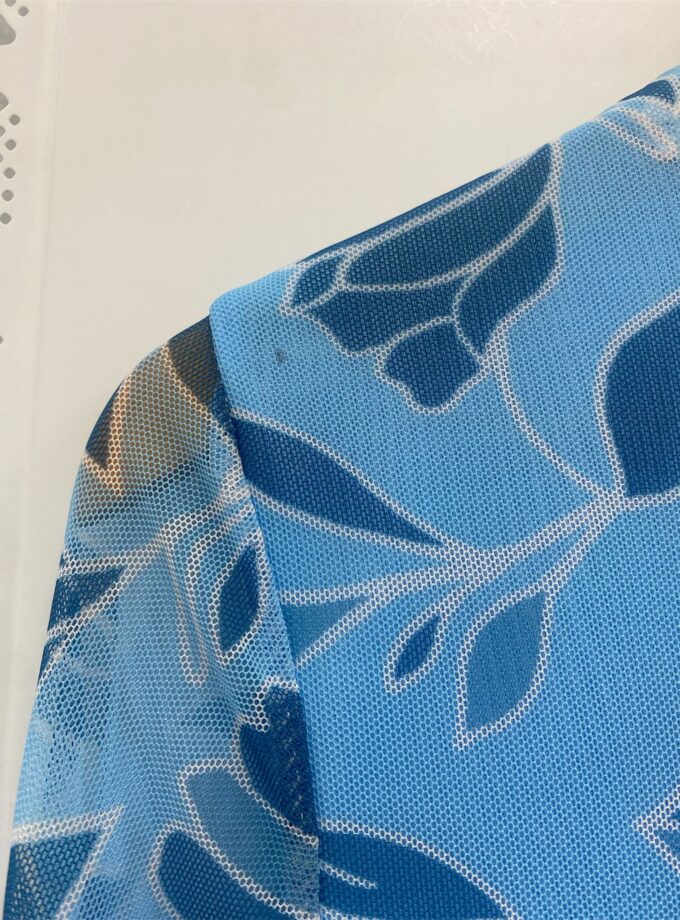 Vestido Floral celeste