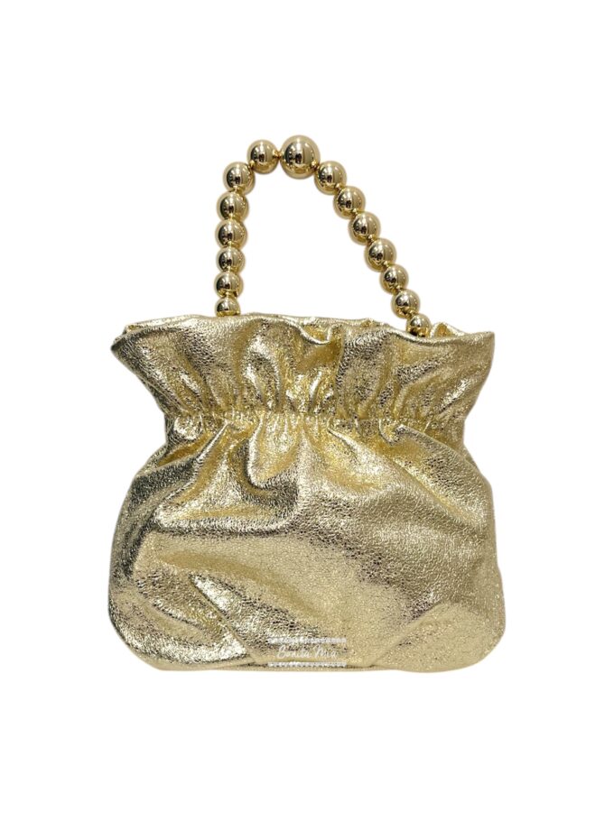 Bombonera brillo oro