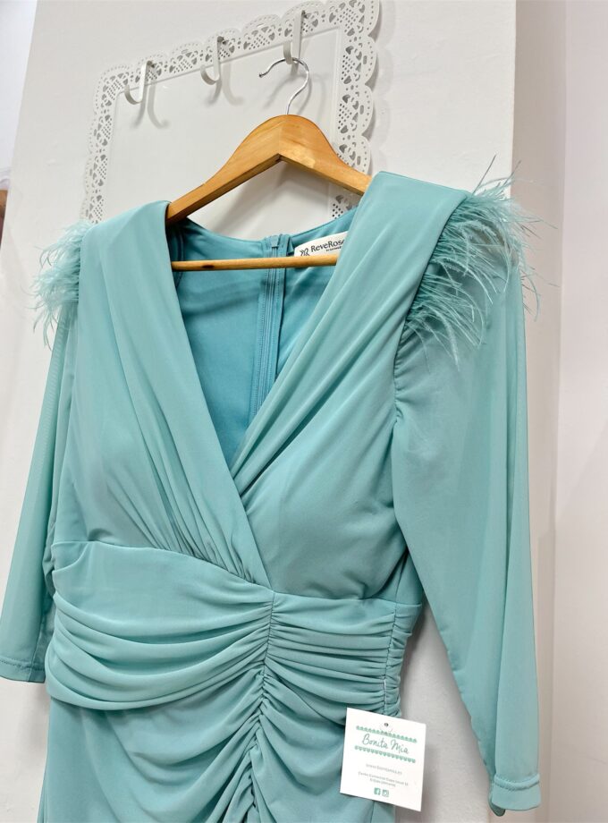 Vestido tul empolvado