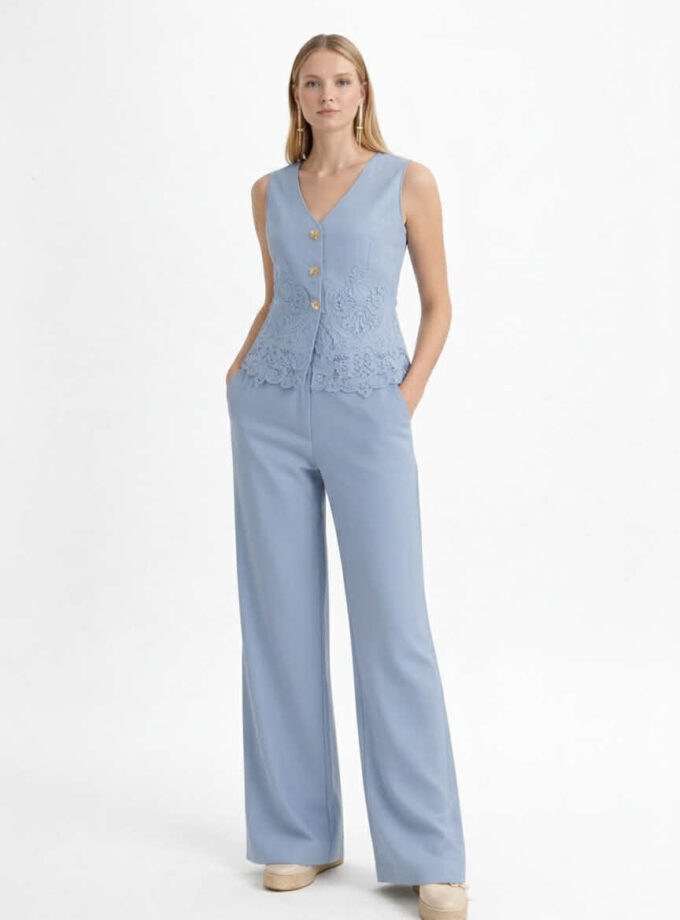 Conjunto Guipur celeste