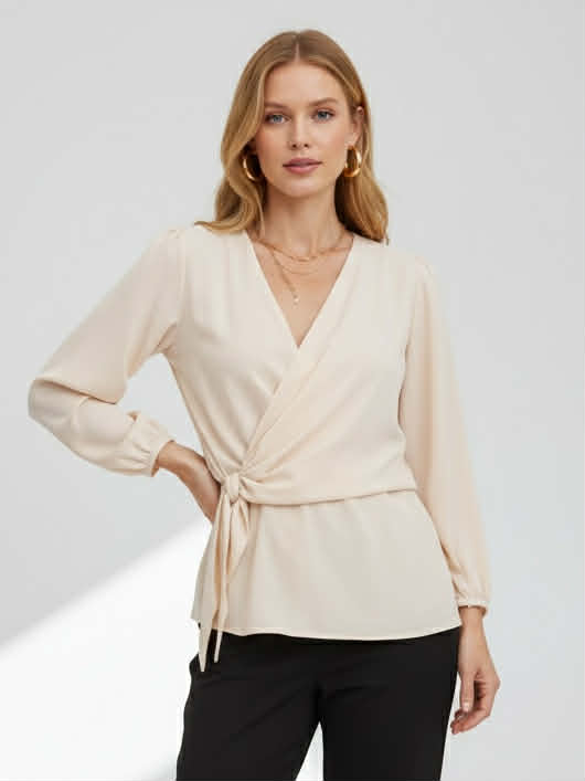 Blusa Ranya mantequilla