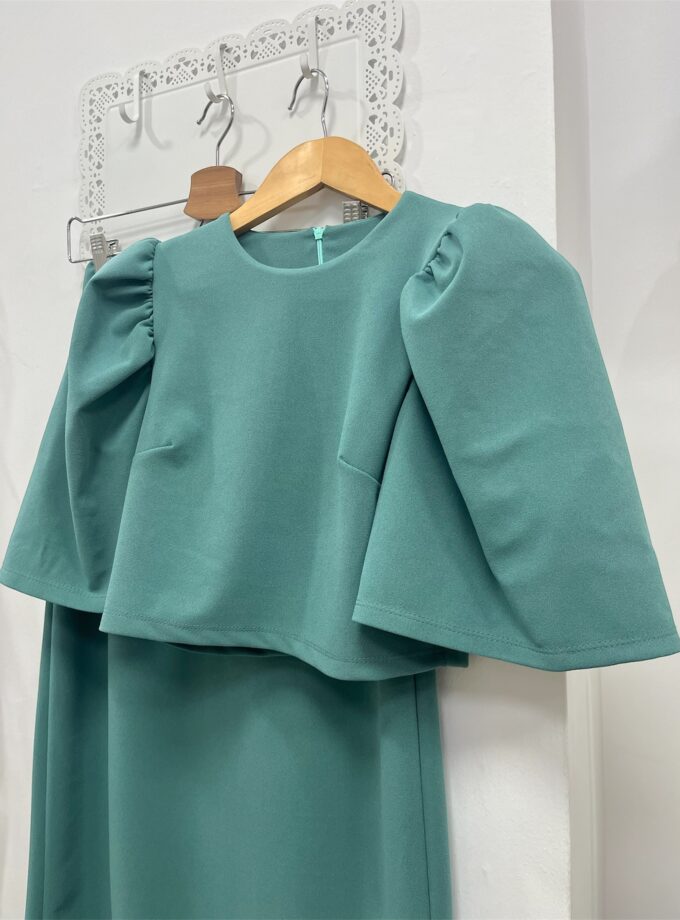Conjunto Lía verde empolvado