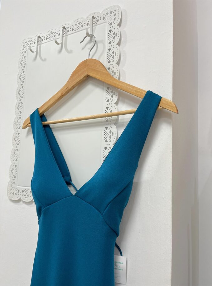 Vestido Sevilla petróleo