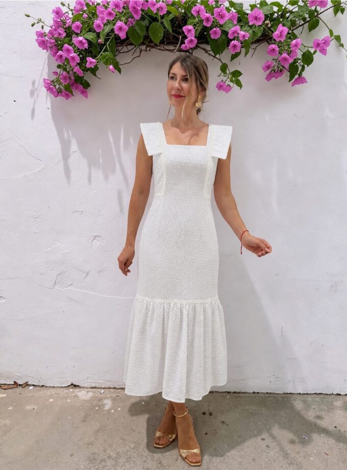 Vestido Jimena blanco