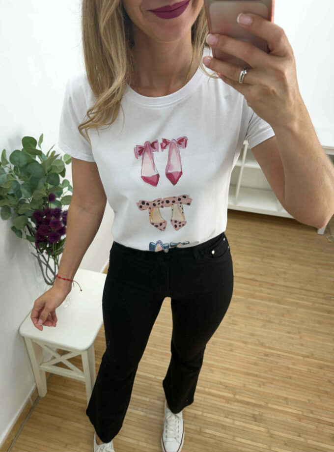 Camiseta zapatos