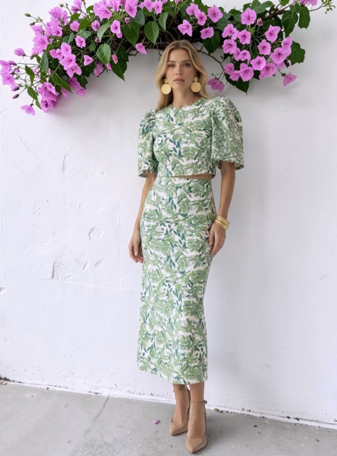 Conjunto Florencia verde