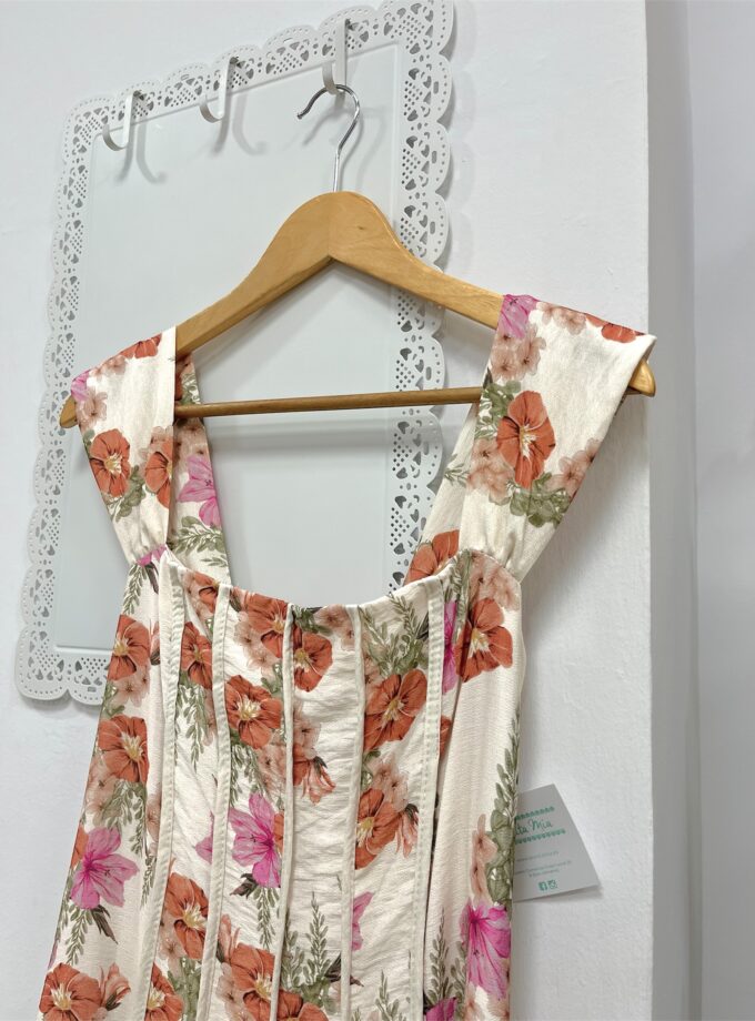 Vestido Olivia crudo