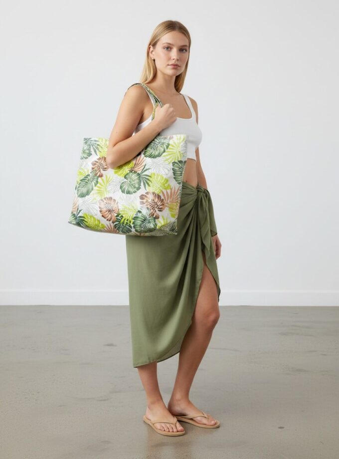 Bolso playa tropical