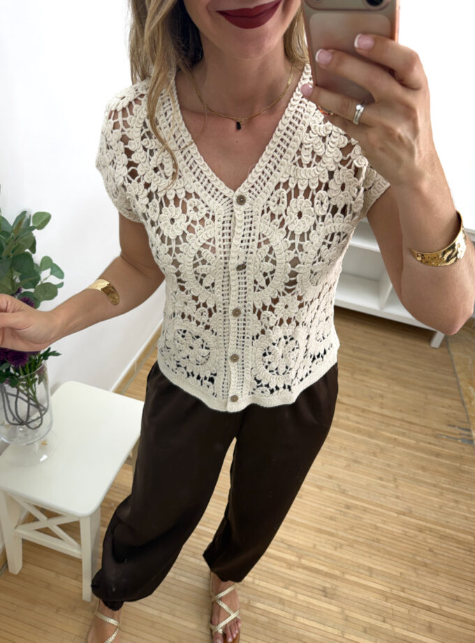 Chaleco crochet