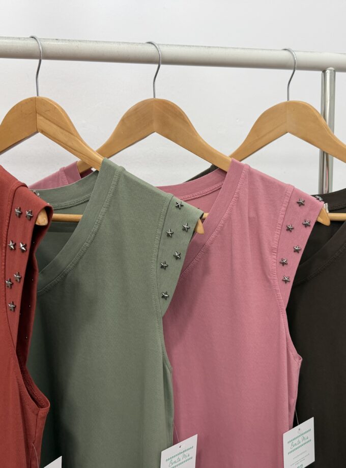 Vestido tachas +colores