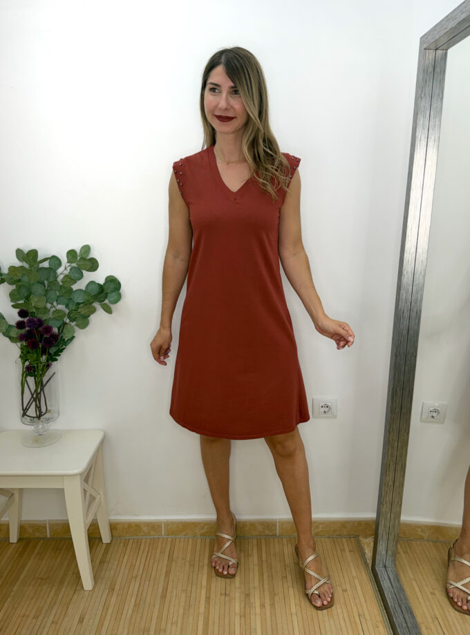Vestido tachas +colores