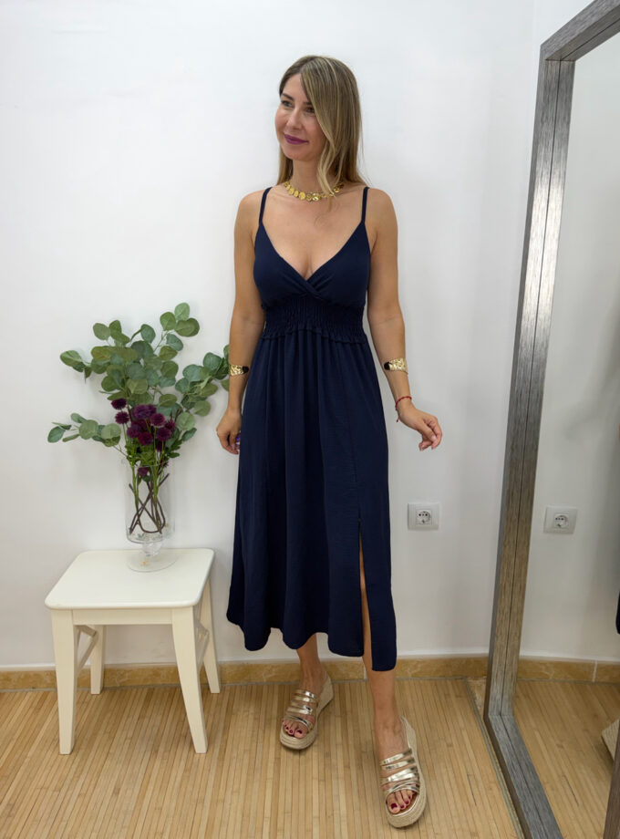 Vestido rizo marino