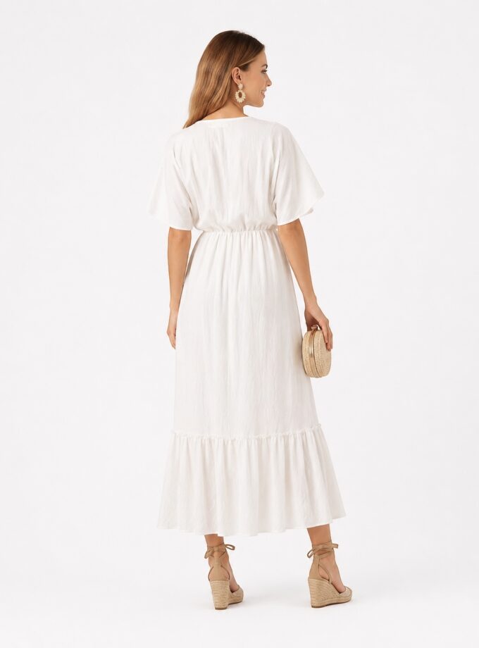 Vestido ibicenco bordado