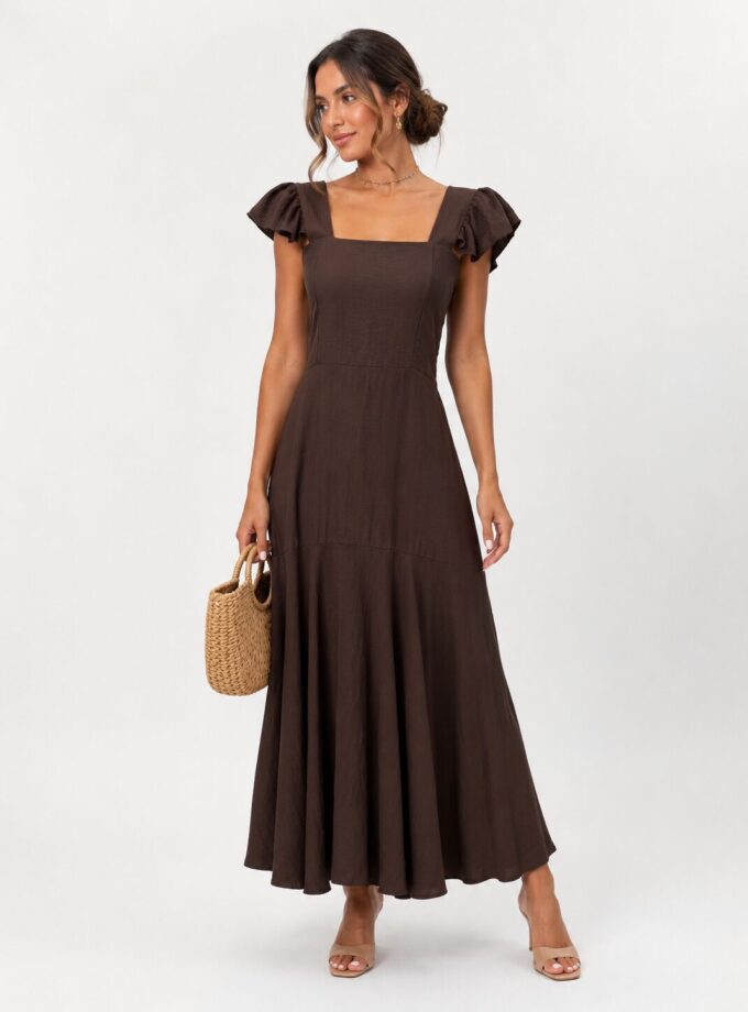 Vestido Antonella chocolate