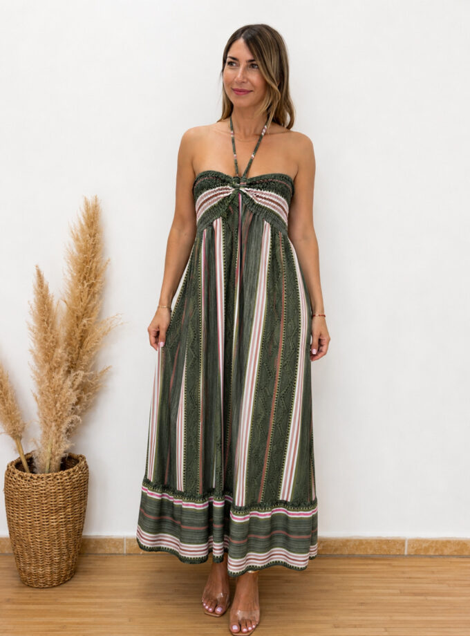 Vestido Azteca verde