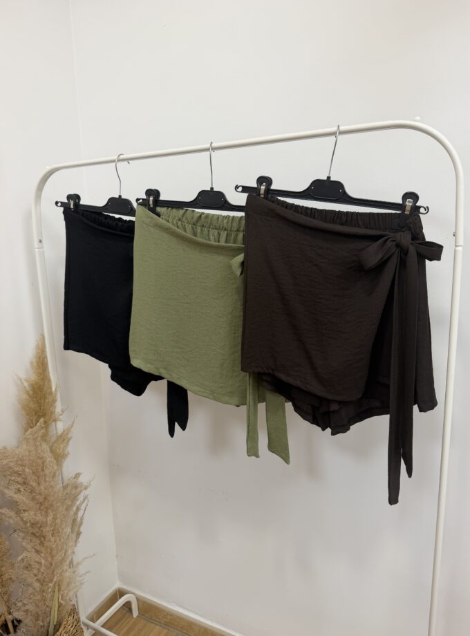 Falda pantalón lazo + colores