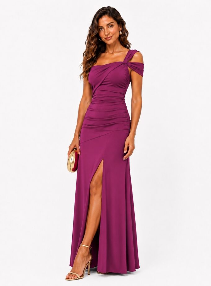 Vestido Elma buganvilla