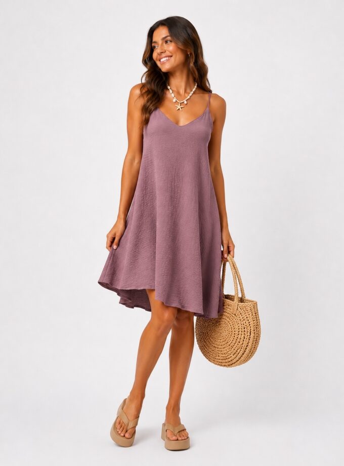 Vestido Mallorca Malva