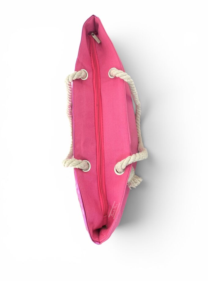 Bolso playa rosa