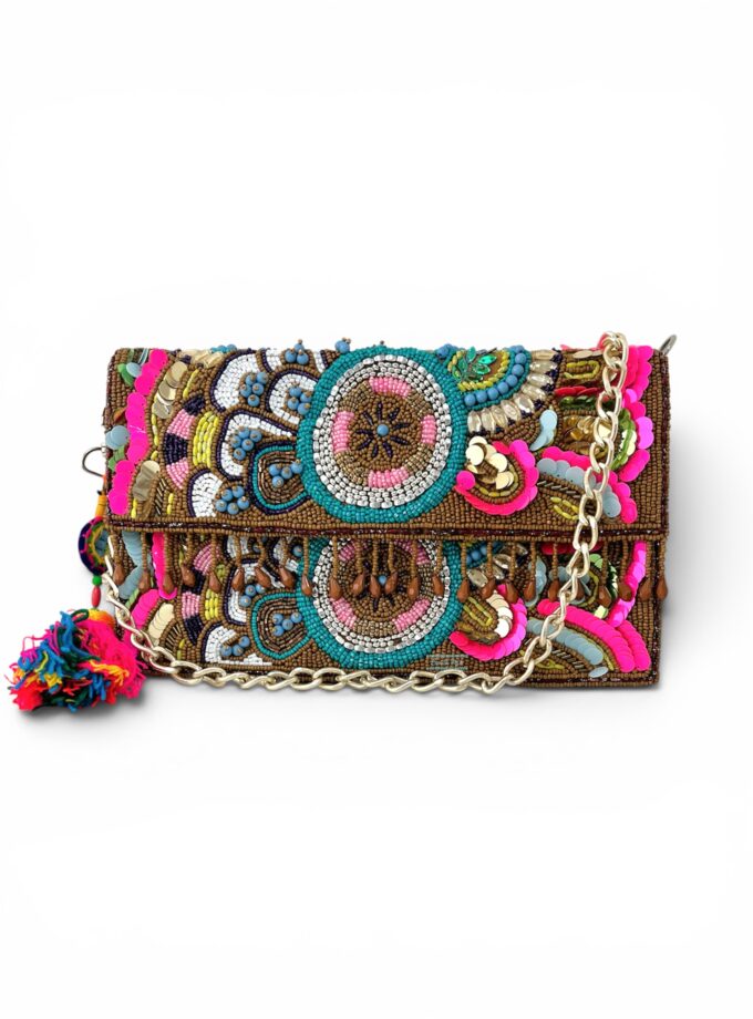 Bolso India abalorios