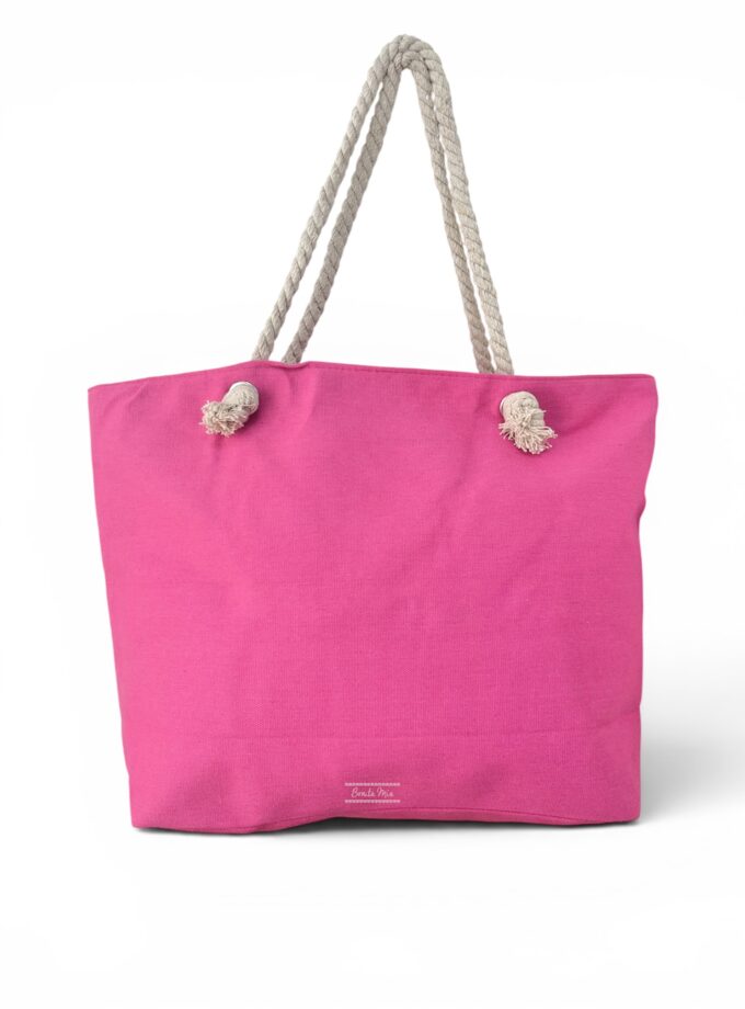 Bolso playa rosa