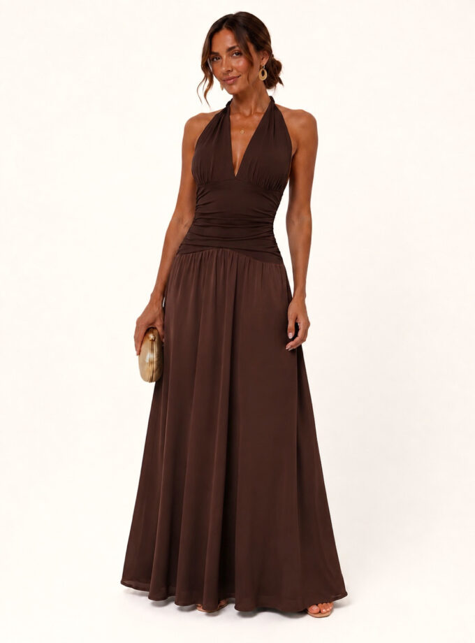 Vestido Katy chocolate