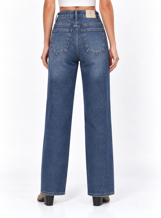 Jeans tachuelas azul