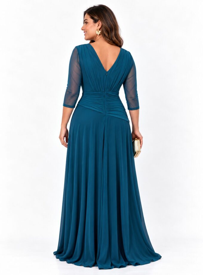 Vestido Olivia petróleo