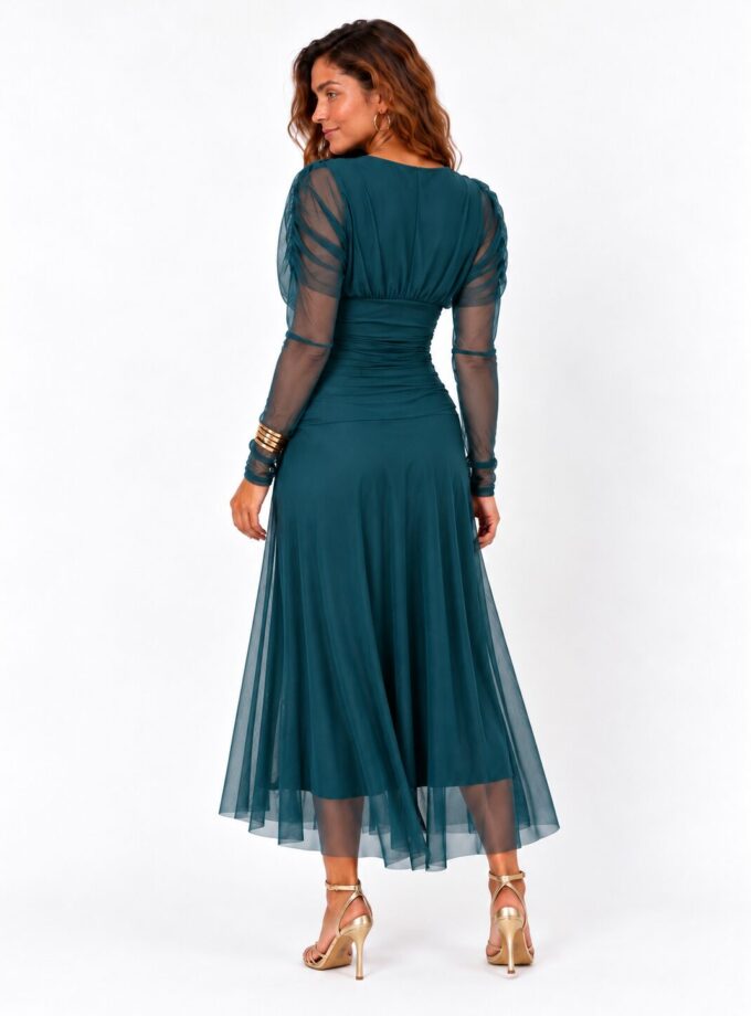 Vestido Andújar petróleo