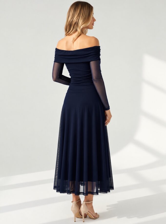 Vestido Matilda marino