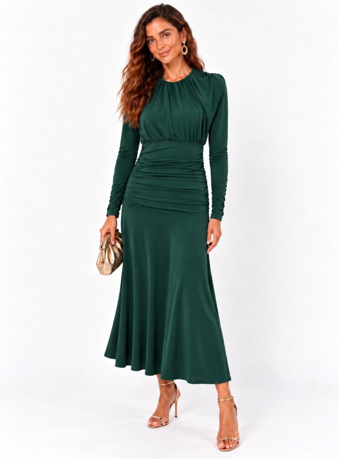 Vestido Gardenia verde