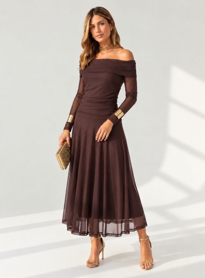 Vestido Matilda chocolate