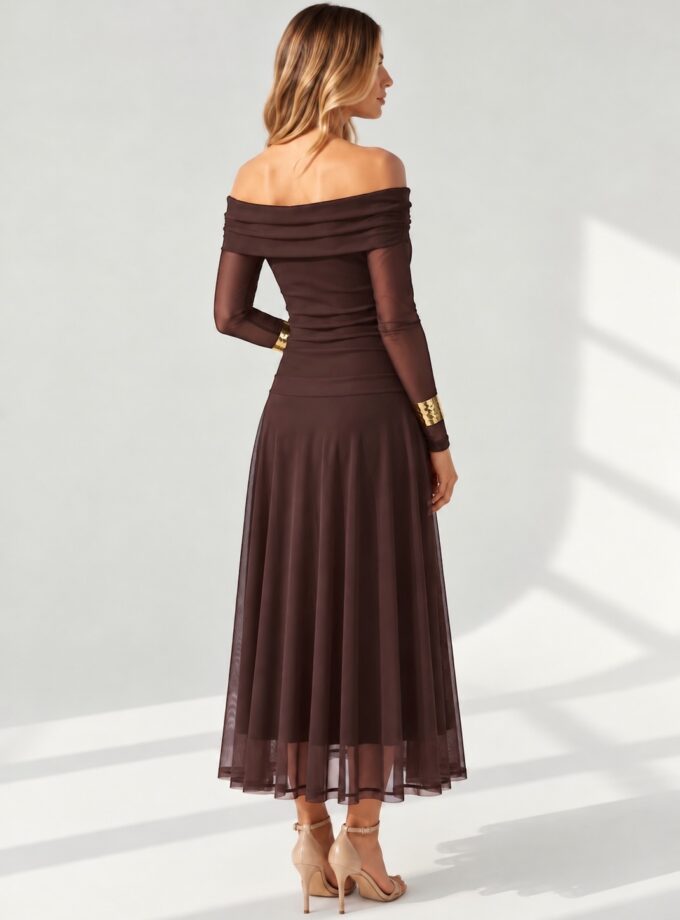 Vestido Matilda chocolate