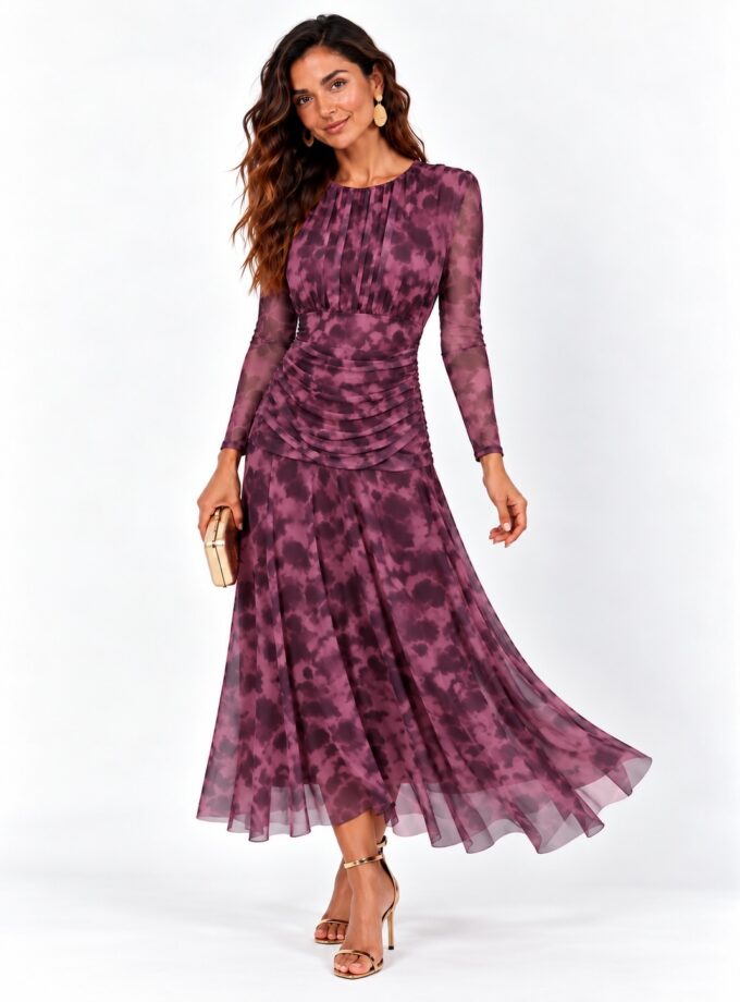 Vestido Toronto berenjena