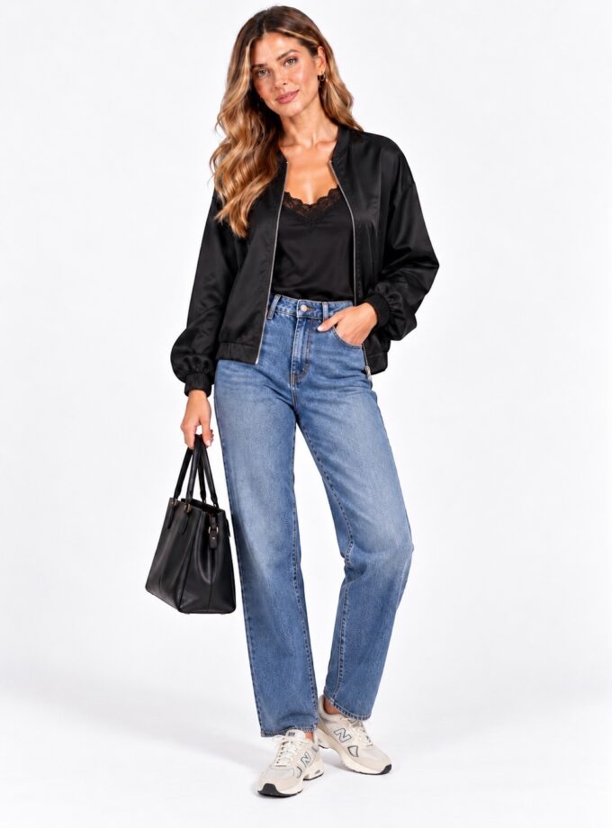 Conjunto raso negro