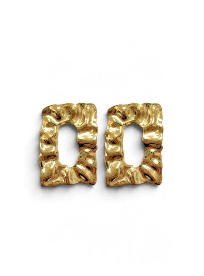 Pendientes acero Carly