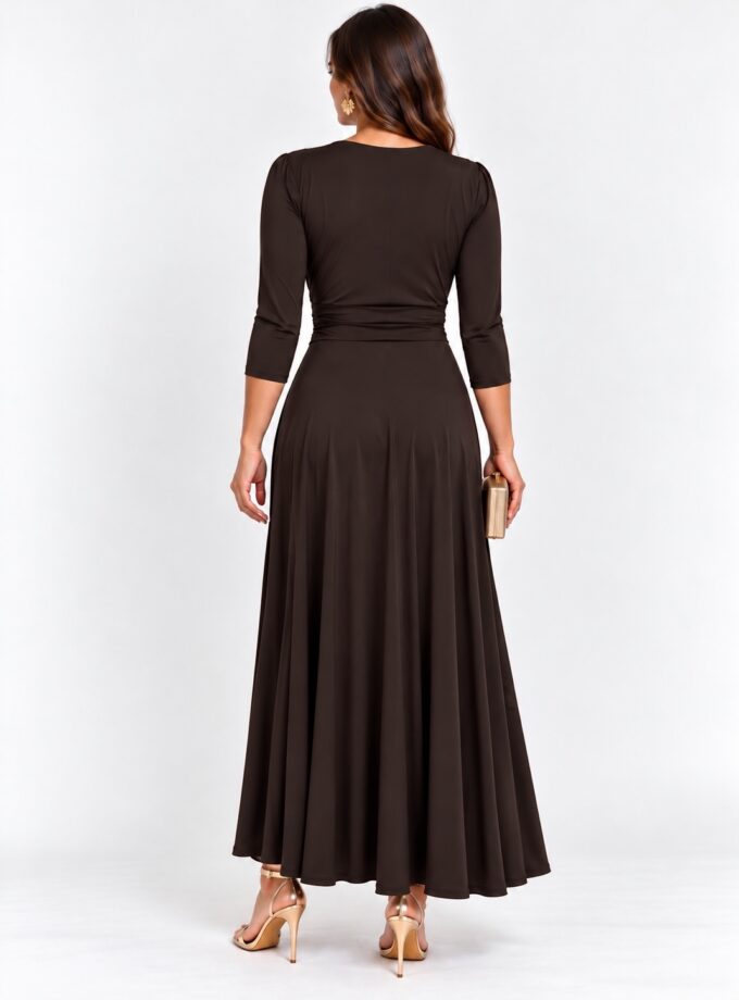 Vestido Julieta marrón